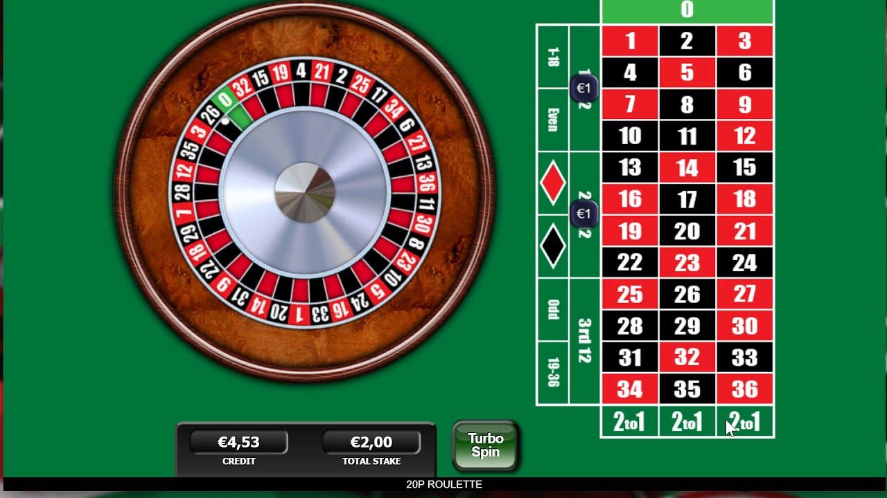 20p Roulette Bonus