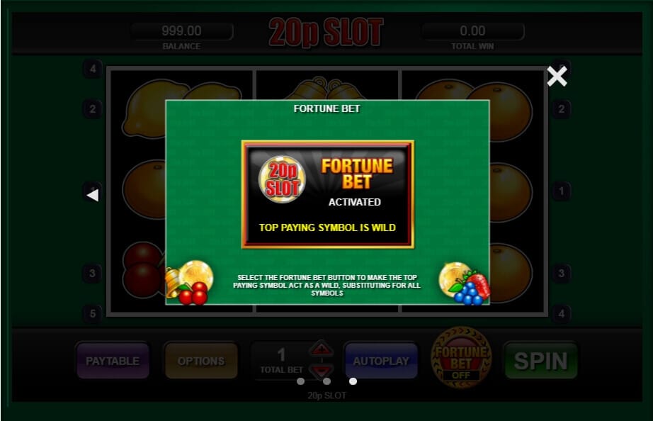 20p Slot S Bonus