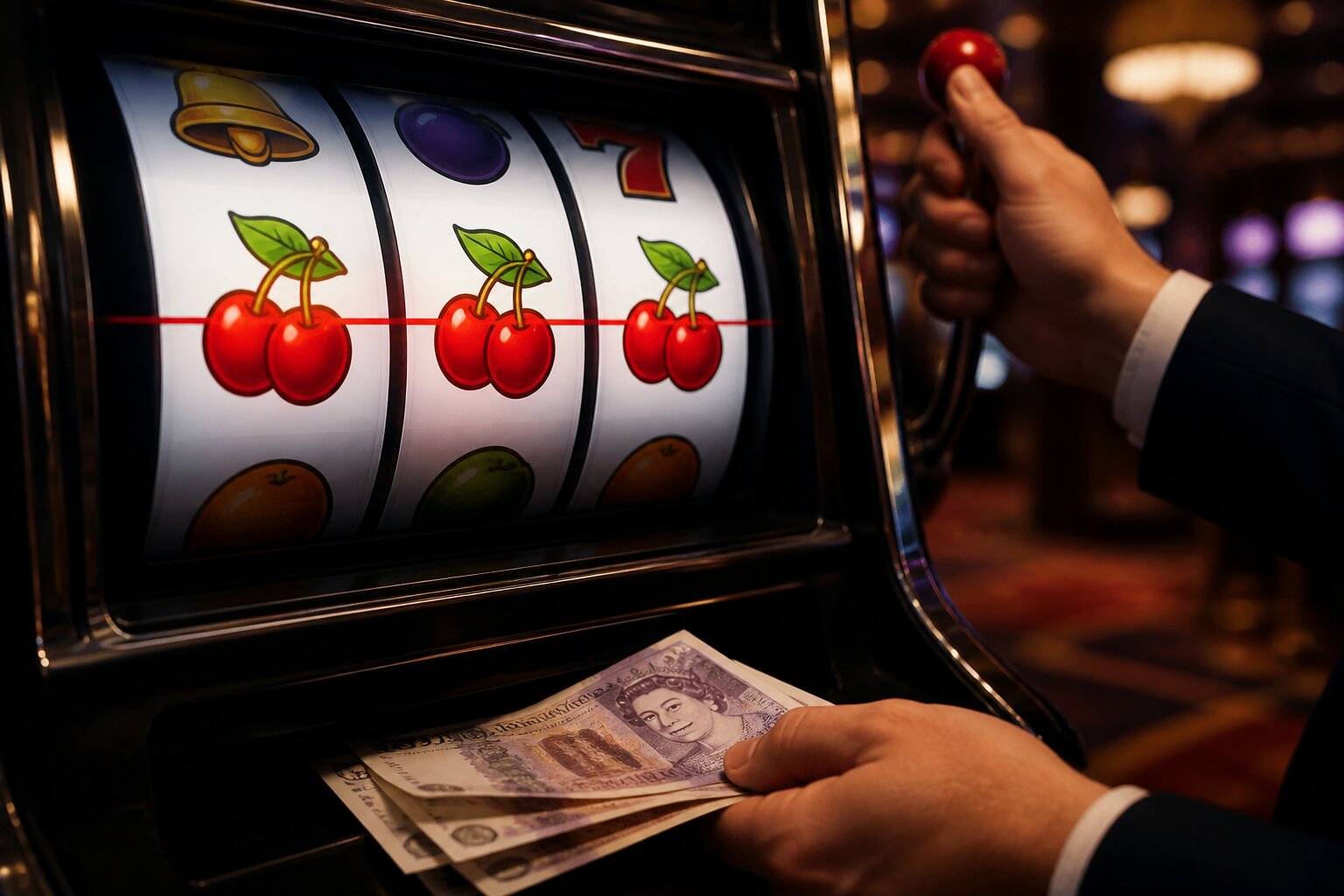 3 Cherries on Slot Machines: Impact on Withdrawals and Cashing Out