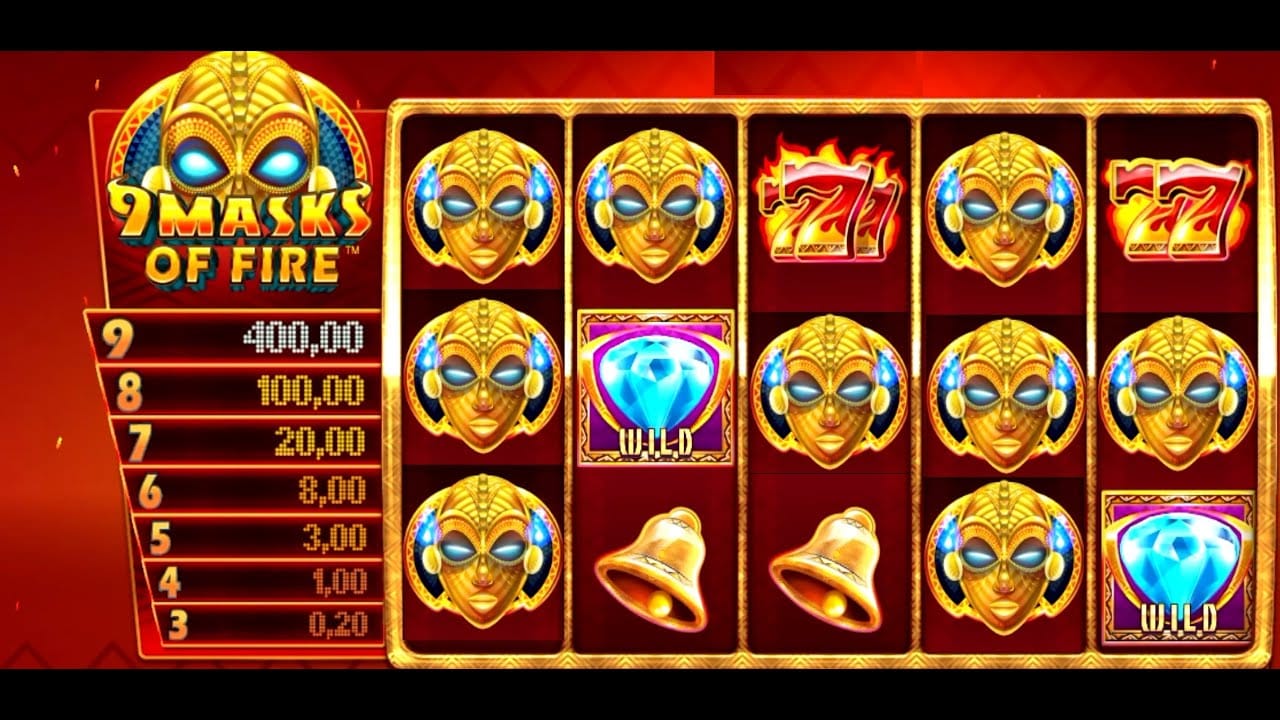 9 Masks of Fire Slot Gameplay