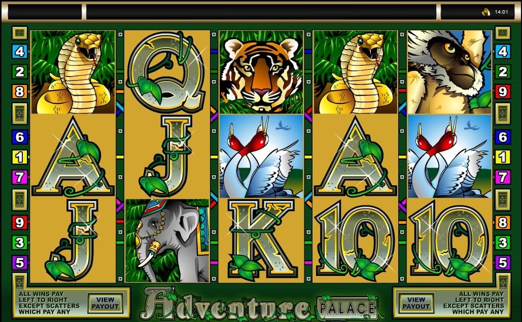 Adventure Palace Slot Gameplay