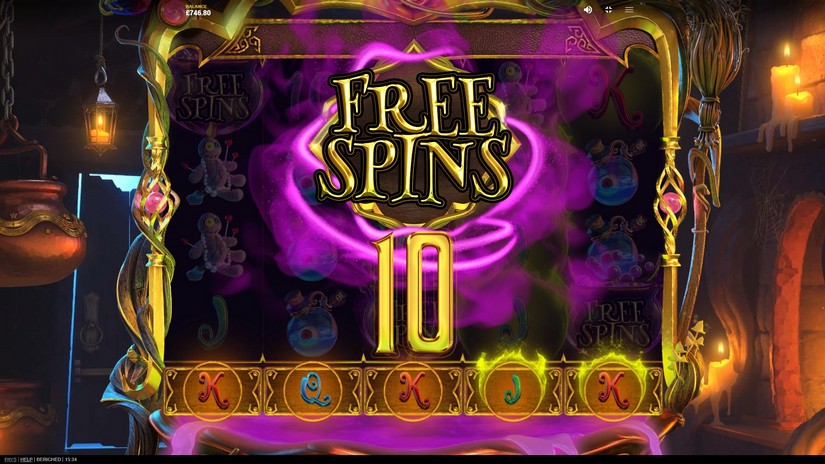 Beriched Slot Free Spins