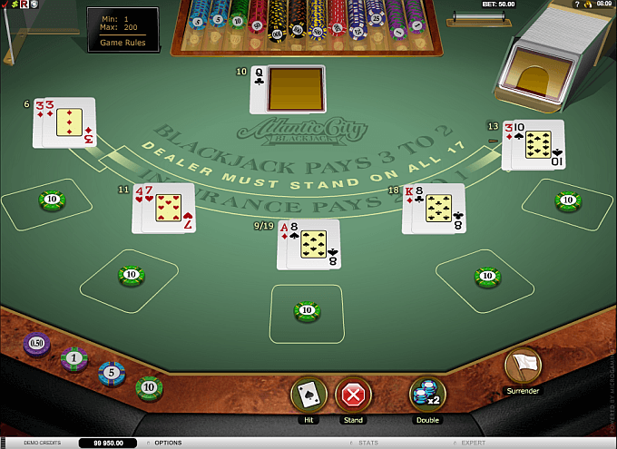 Blackjack Gameplay