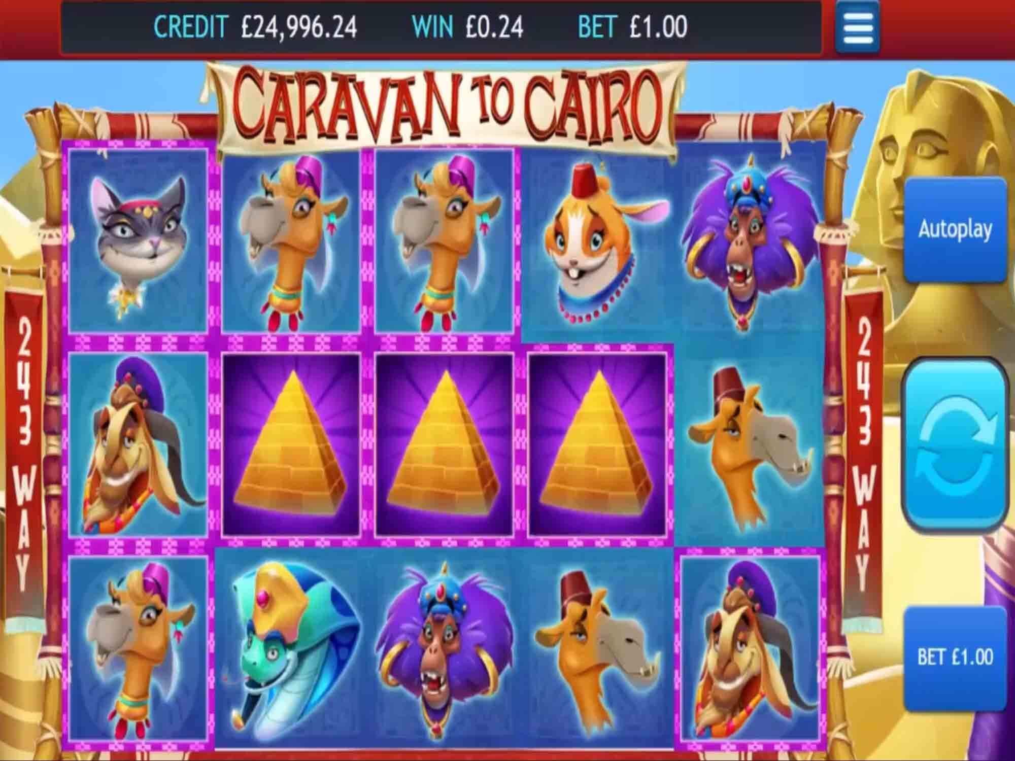 Caravan to Cairo Slot Gameplay