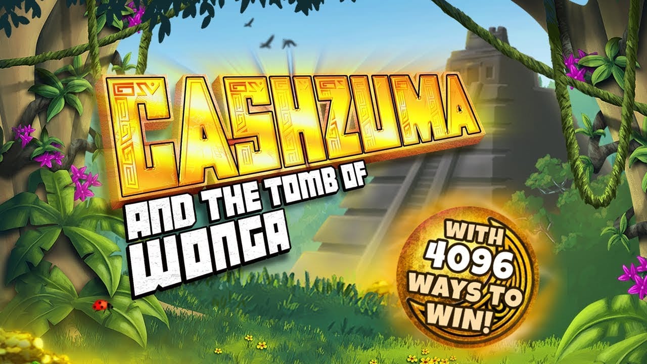 Cashzuma and the Tomb of Wonga Slot Banner