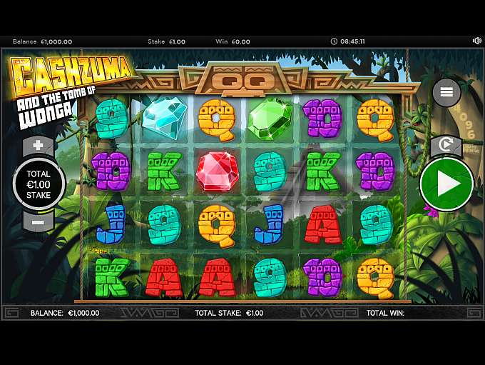 Cashzuma and the Tomb of Wonga Slot Gameplay