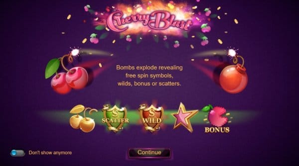 Cherry Blast Slot Bonus