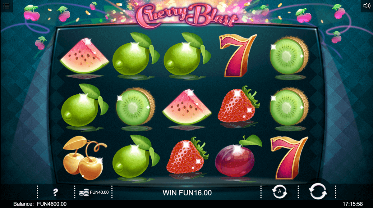 Cherry Blast Slot Gameplay