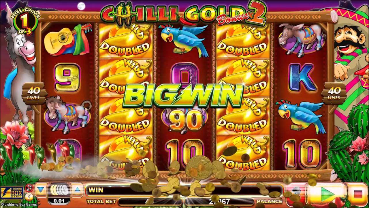 Chilli Gold X2 Slot Bonus