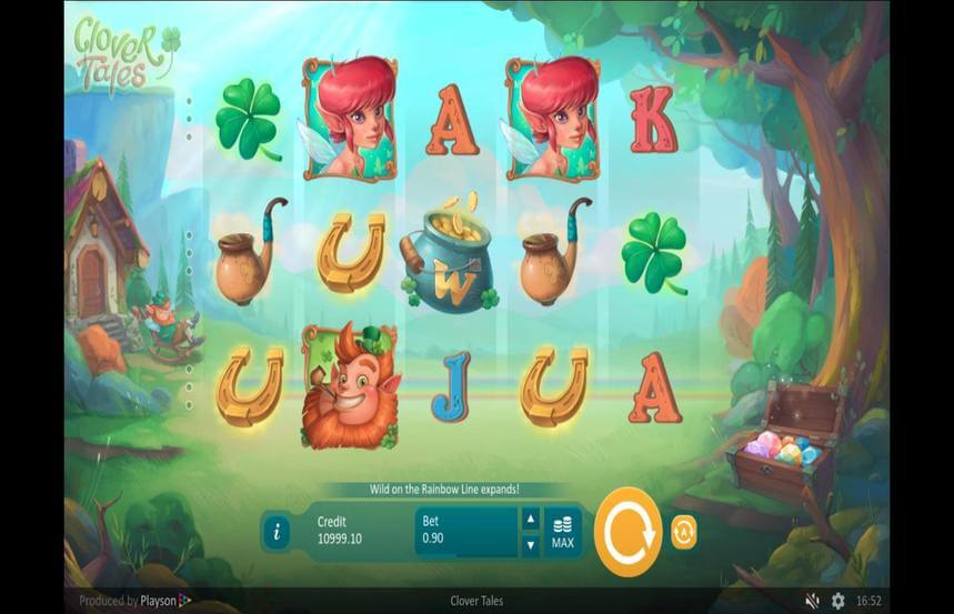 Clover Tales Slot Gameplay