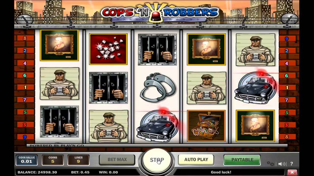 Cops and Robbers Online Slot Game