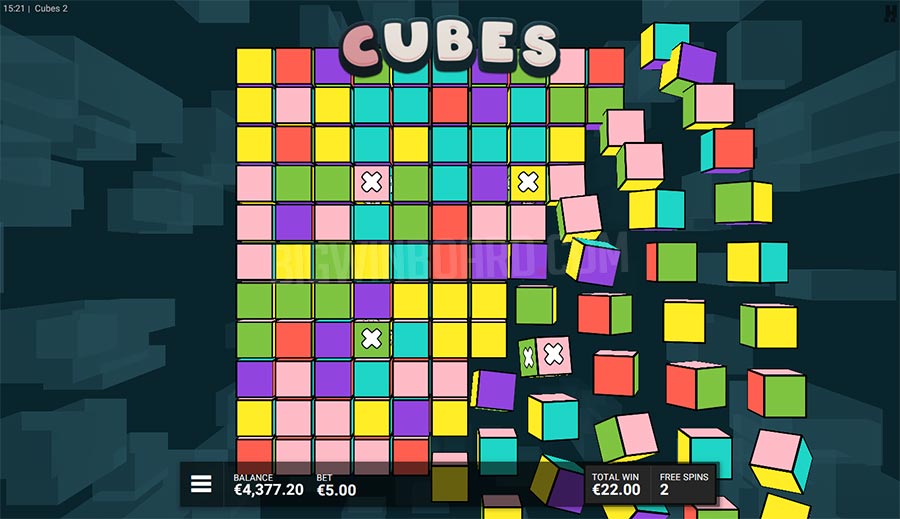 Cubes 2 Slot Gameplay