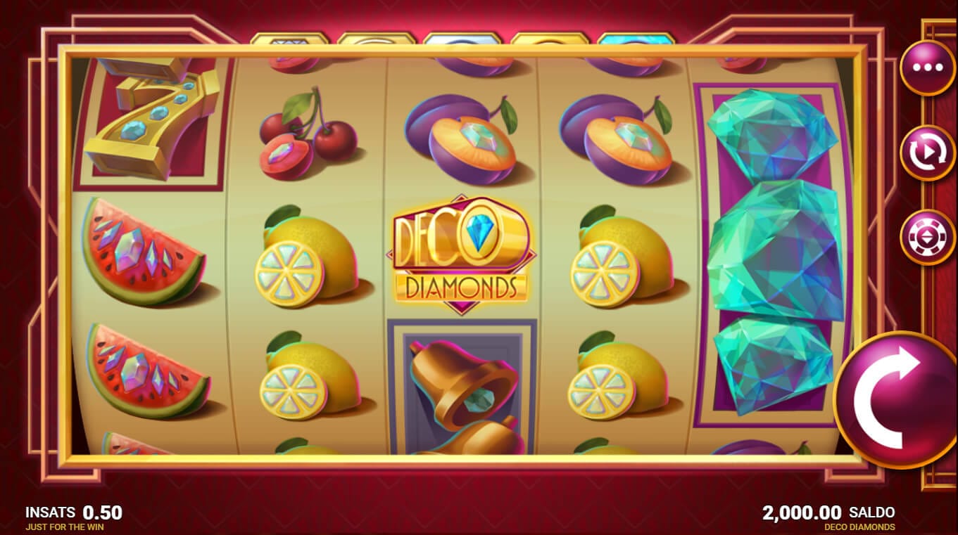 Deco Diamonds Slot Bonus