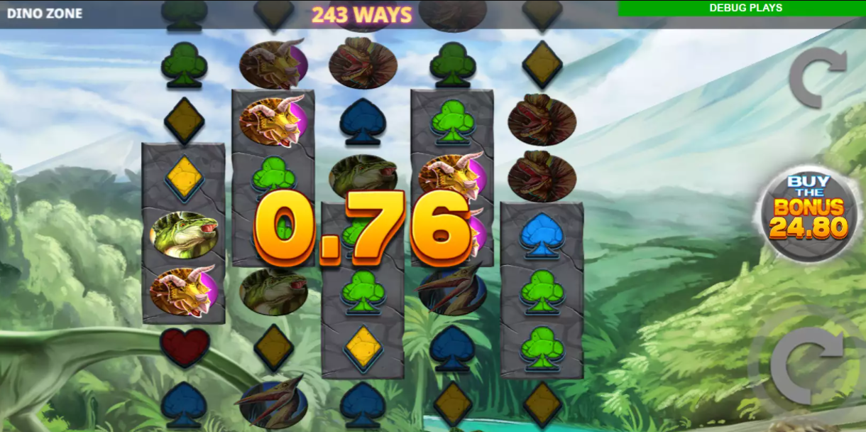 Dino Zone Slot Wins