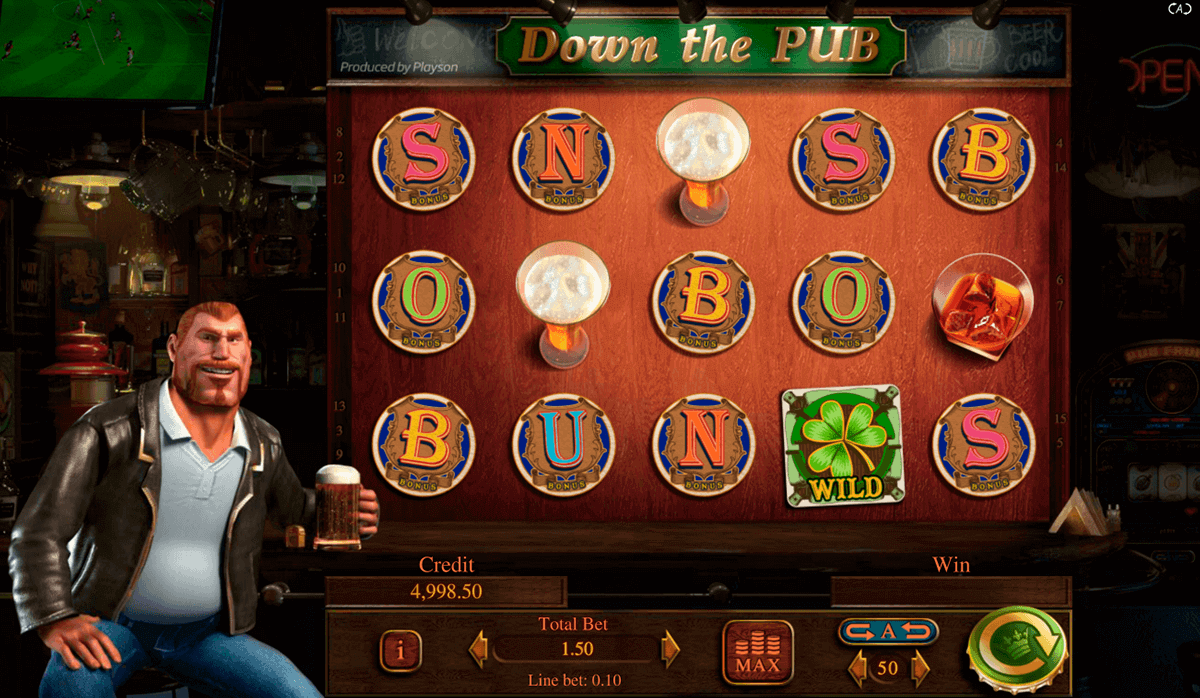 Down the Pub Slot Gameplay