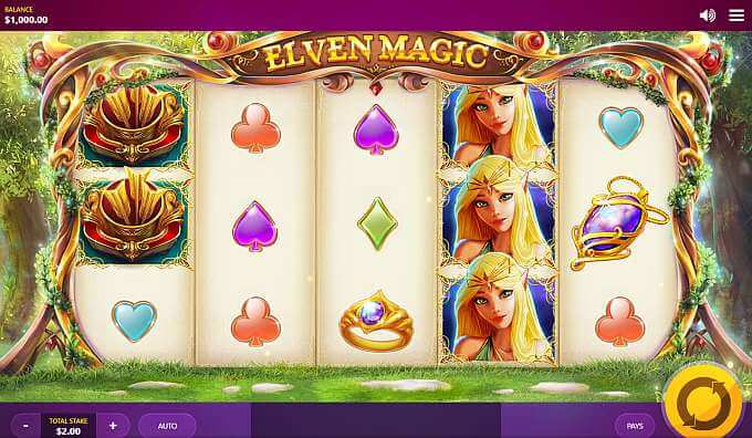 Elven Magic Slot Gameplay