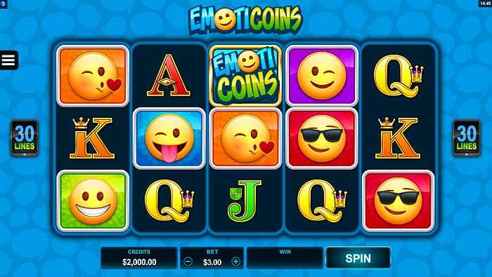 Emoticoins Online Slot Bonuses