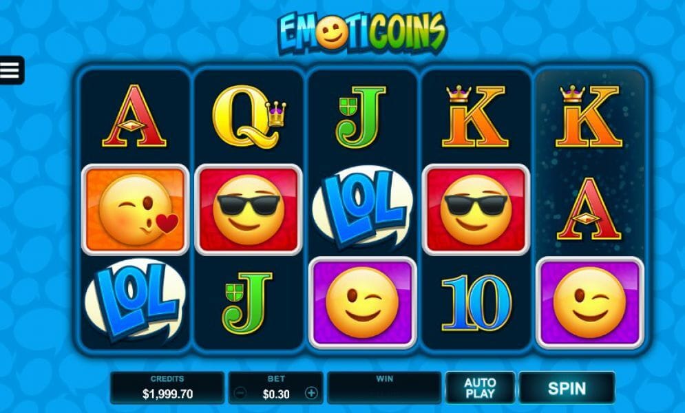 Emoticoins Online Slot Gameplay