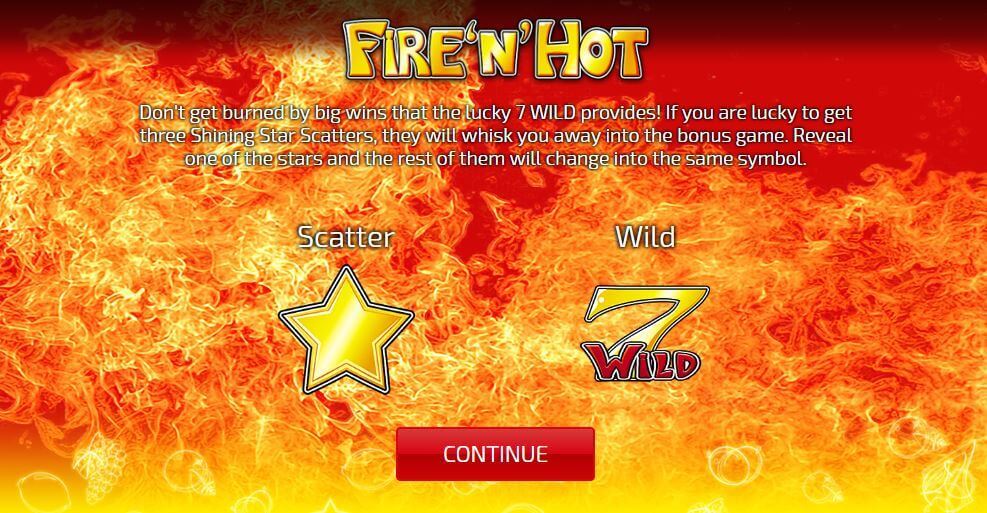 Fire N Hot Slot Bonus