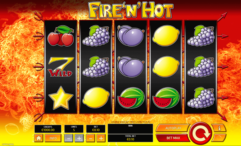 Fire N Hot Slot Gameplay