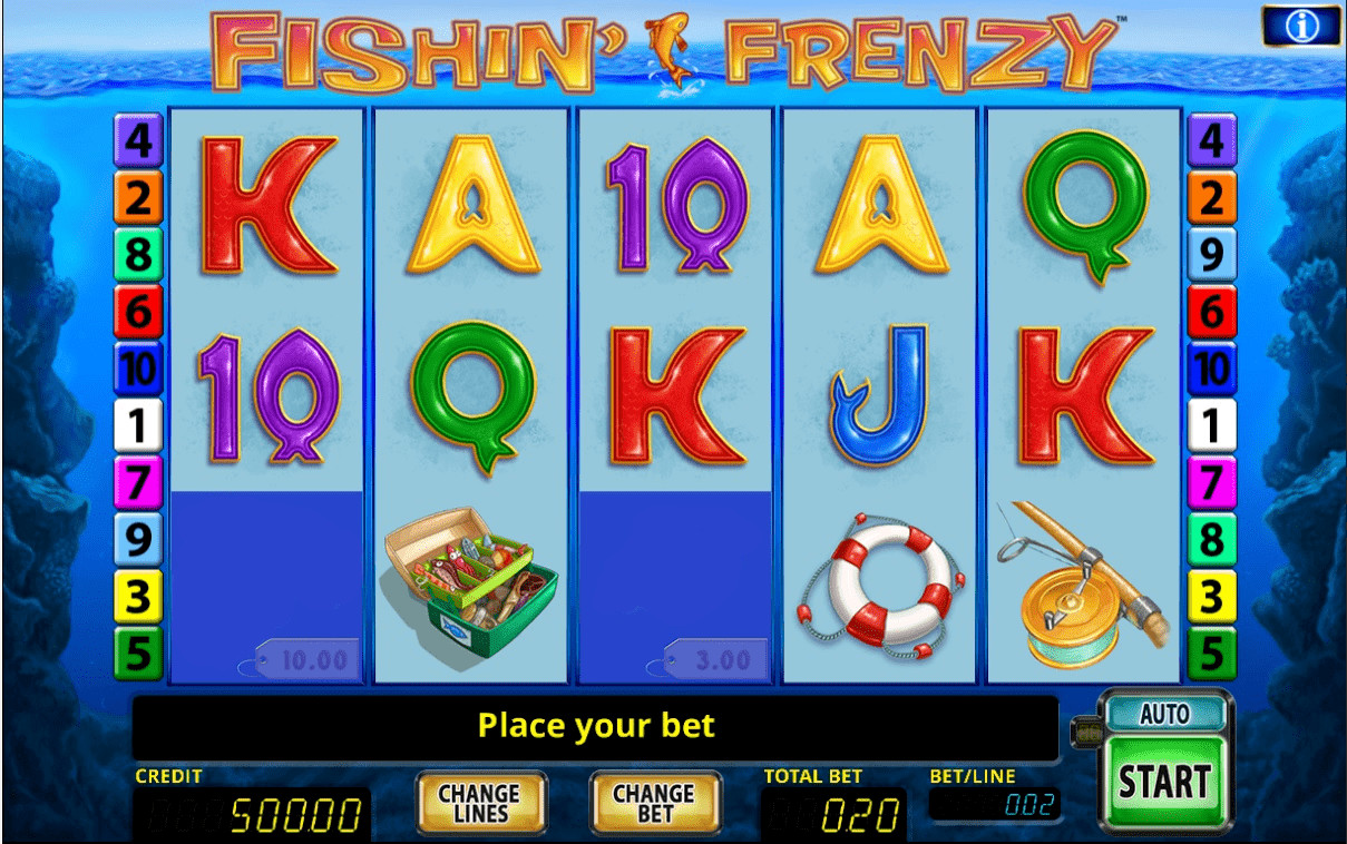 Fishing Frenzy Slot Gameplay
