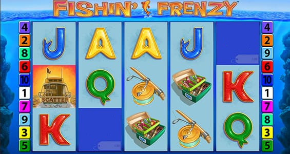 Fishing Frenzy Slot Bonuses