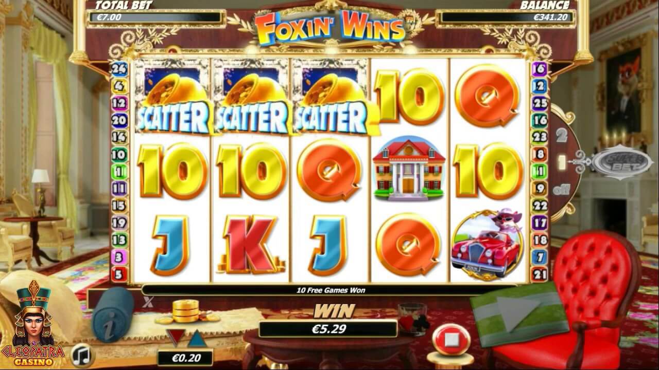 Foxin Wins Slot Bonus