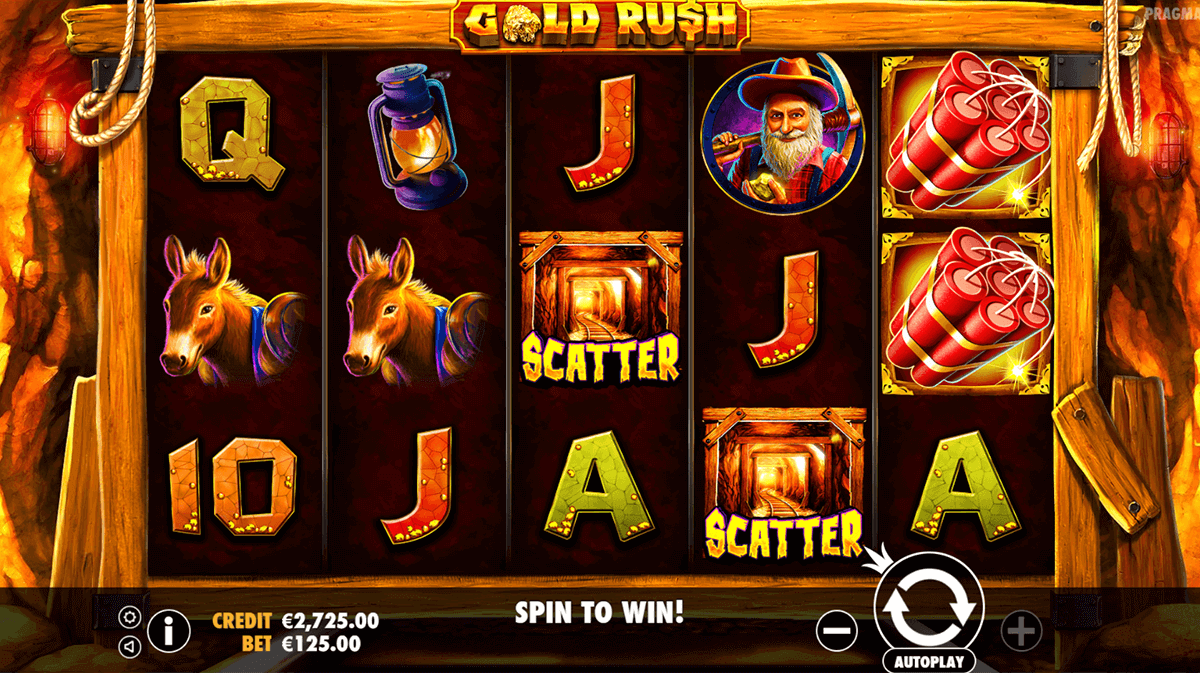 Gold Rush Slot Gameplay