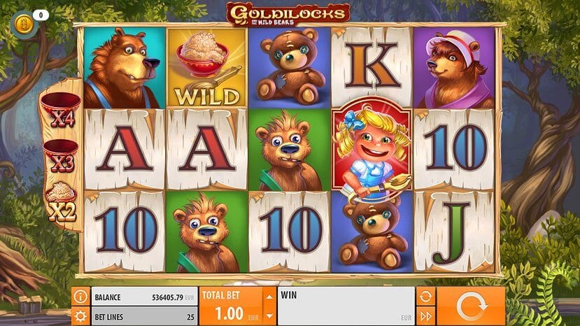 Goldilocks Slot Gameplay