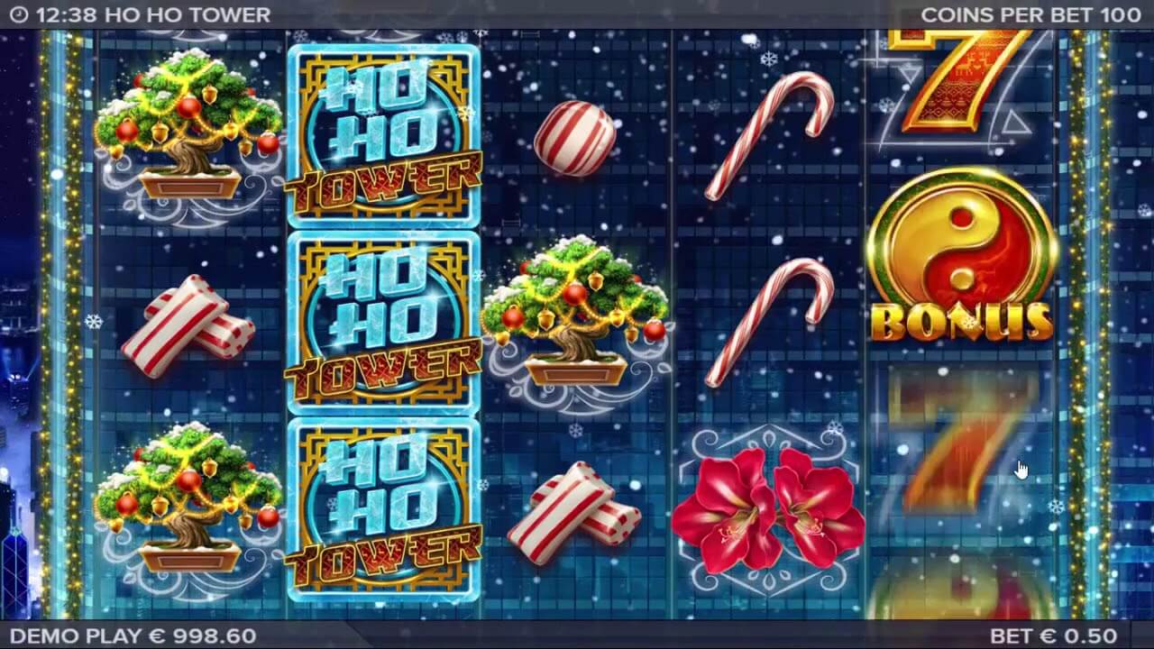 Ho Ho Tower Slot Gameplay