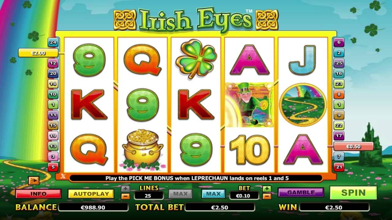 Irish Eyes Slot Gameplay