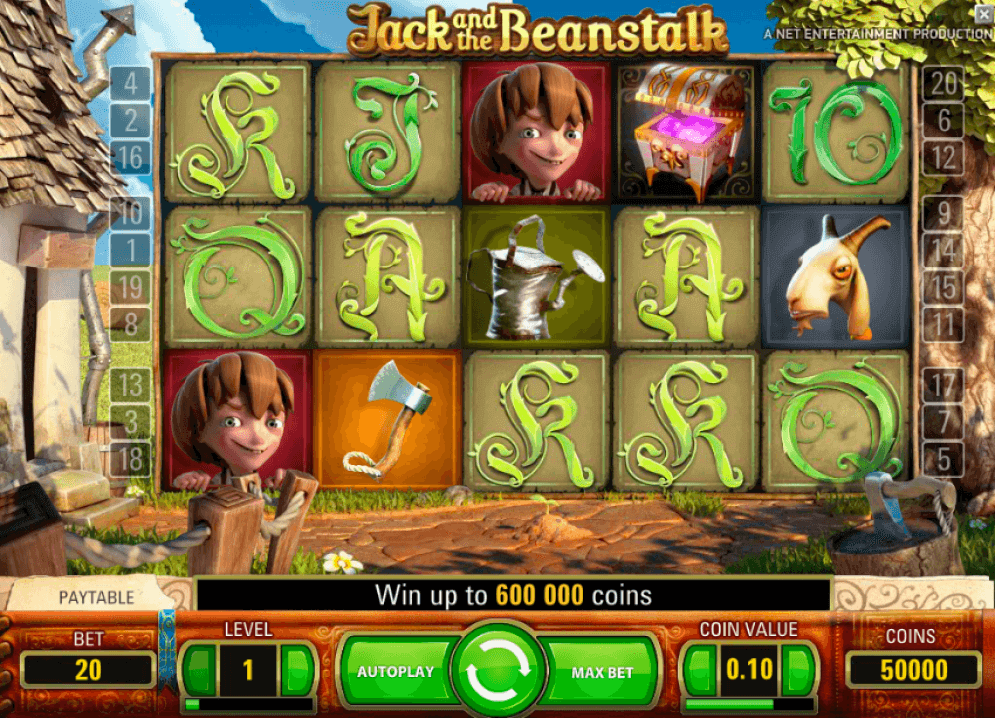 Jack and the Beanstalk Slot Gameplay