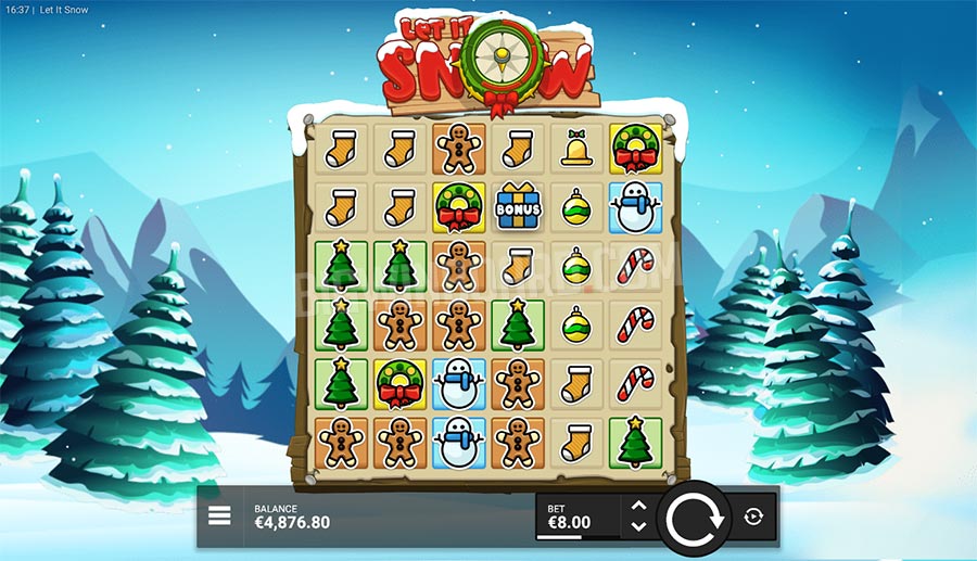 Let It Snow Slot Gameplay 2