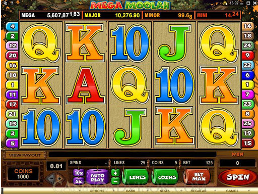 Mega Moolah Slot Gameplay