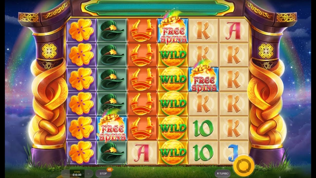 Rainbow Jackpots Slot Gameplay