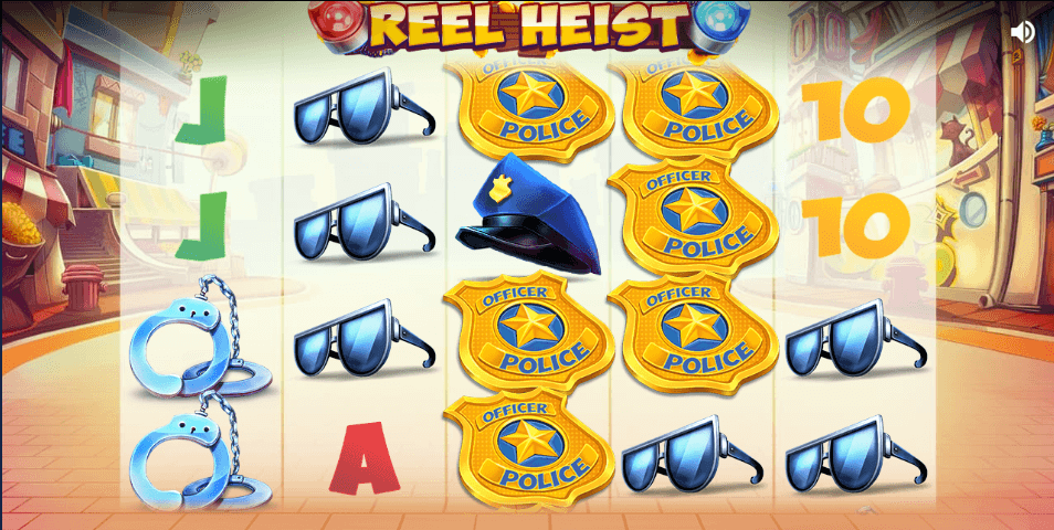 Reel Heist Slot Gameplay