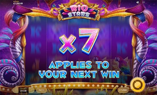 Rio Stars Slot Bonus