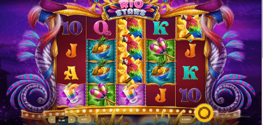 Rio Stars Slot Gameplay