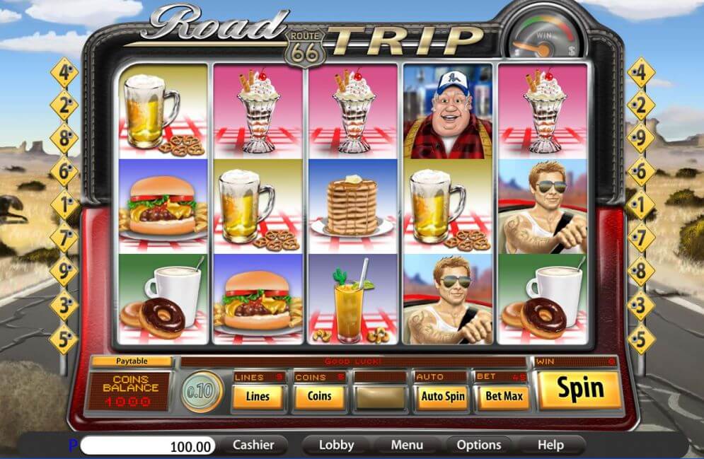 Road Trip Slot Gameplay