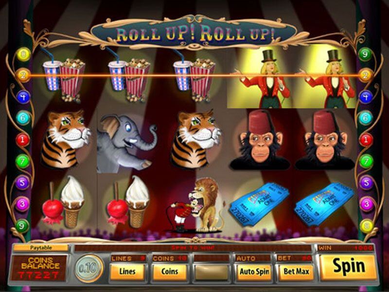 Roll Up Roll Up Slot Gameplay