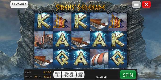 Sirens Serenade Slot Bonuses