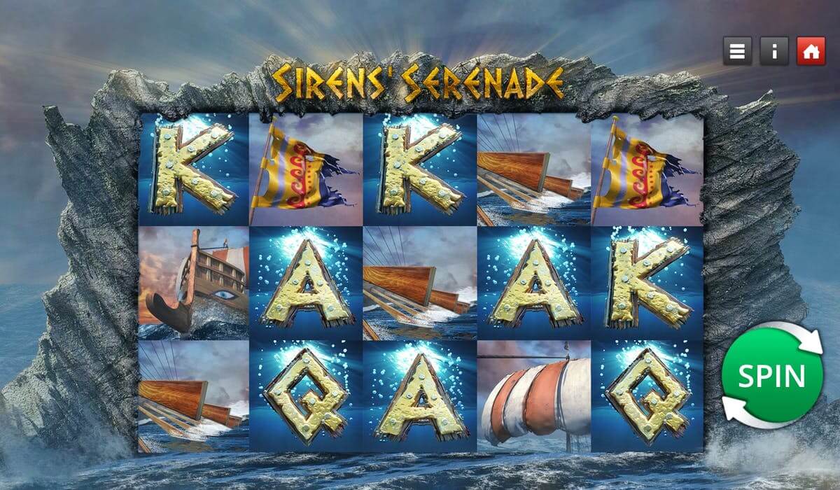 Sirens Serenade Slot Gameplay