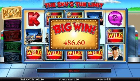 The Skys the Limit Slot Bonus