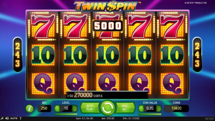 Twin Spin Slot Bonus