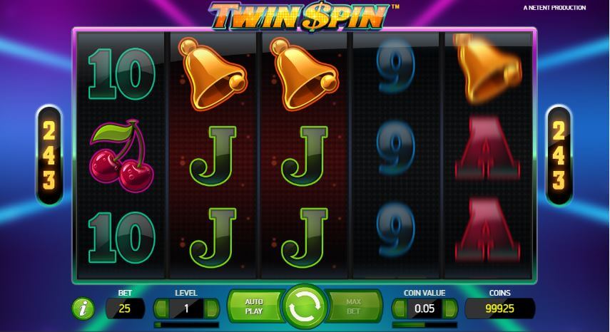 Twin Spin Slot Gameplay