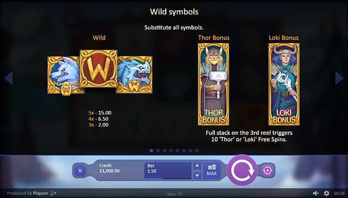 Viking Gods Slot Bonus