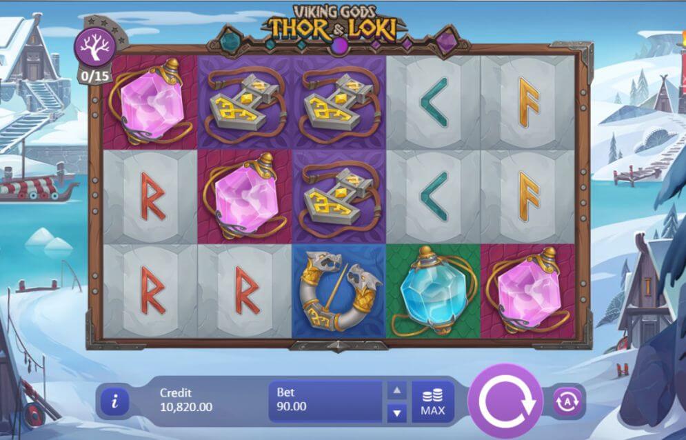 Viking Gods Slot Gameplay