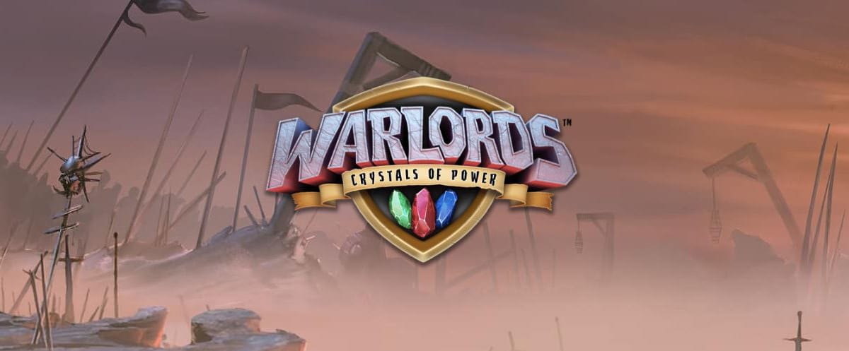 Warlords Crystals of power Slot Banner