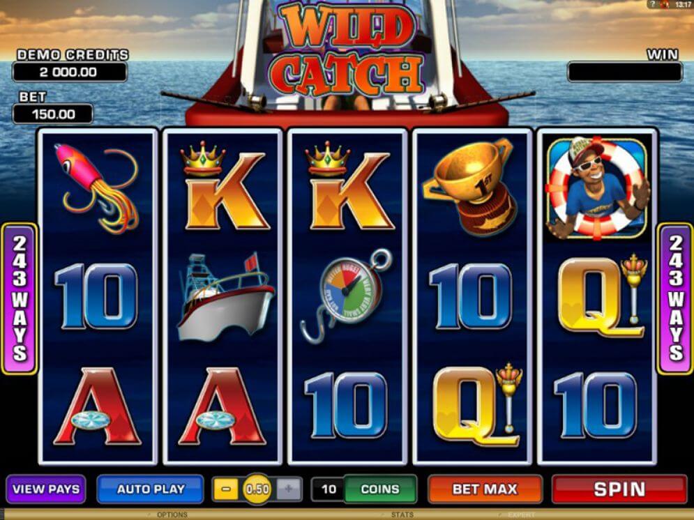 Wild Catch Slot Gameplay