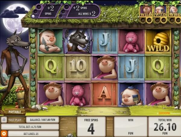 Big Bad Wolf Slot Gameplay